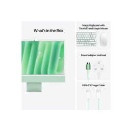 Tout-en-un M4 - RAM 16 Go - SSD 256 Go - Apple M4 10-core - Gigabit Ethernet, IEEE 802.11ax (Wi-Fi 6... (MWUY3FN/A)_8