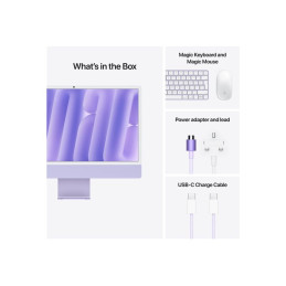 Tout-en-un M4 - RAM 24 Go - SSD 512 Go - Apple M4 10-core - Gigabit Ethernet, IEEE 802.11ax (Wi-Fi 6E), B... (Z1K7)_8