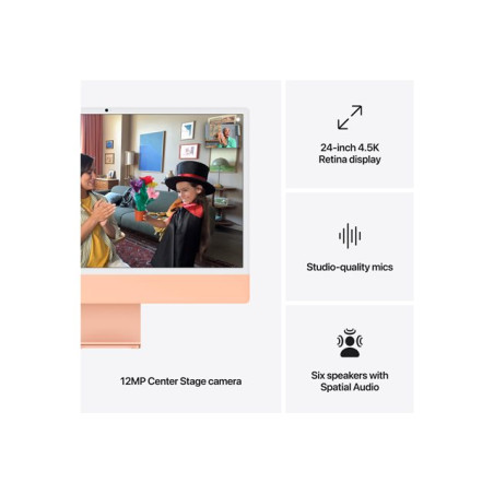 HP ProOne 440 G9 - Tout-en-un Core i5 i5-14500T - jusqu'à 4.8 GHz - RAM 8 Go - SSD 256 Go - NVMe - ... (9H6V7ETABF)_1