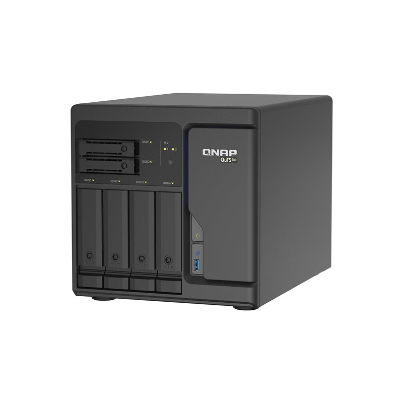 QNAP - Serveur NAS - 6 Baies - SATA 6Gb - s - RAID RAID 0, 1, 5, 6, 10, 50, 60, JBOD - RAM 8 ... (TS-H686-D1602-8G)_1