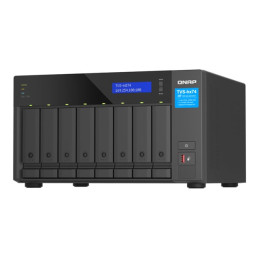 QNAP TVS-H874 - Serveur NAS - 8 Baies - SATA 6Gb - s - RAID RAID 0, 1, 5, 6, 10, 50, 60, TM, ... (TVS-H874X-I9-64G)_1